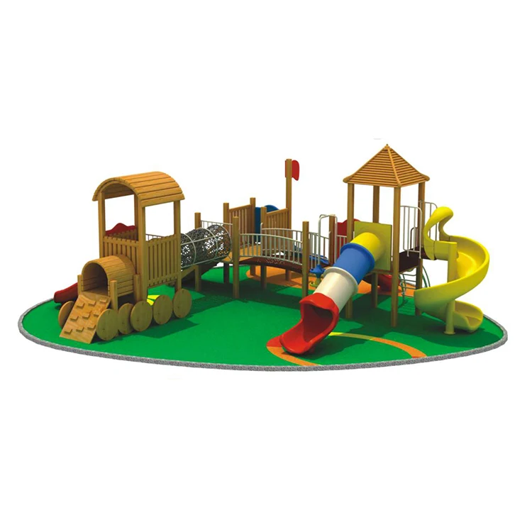 Commercial toddler modern large  wooden climbing frame playground for children  accessories