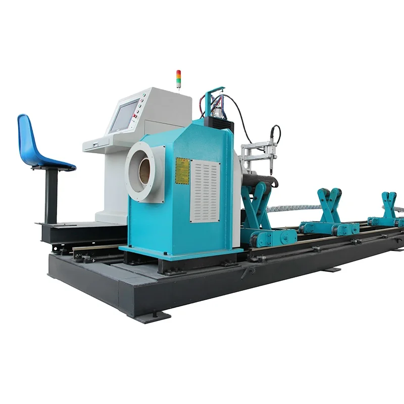  Для круглой трубы 60 ~ 800 мм cnc машина для плазменной