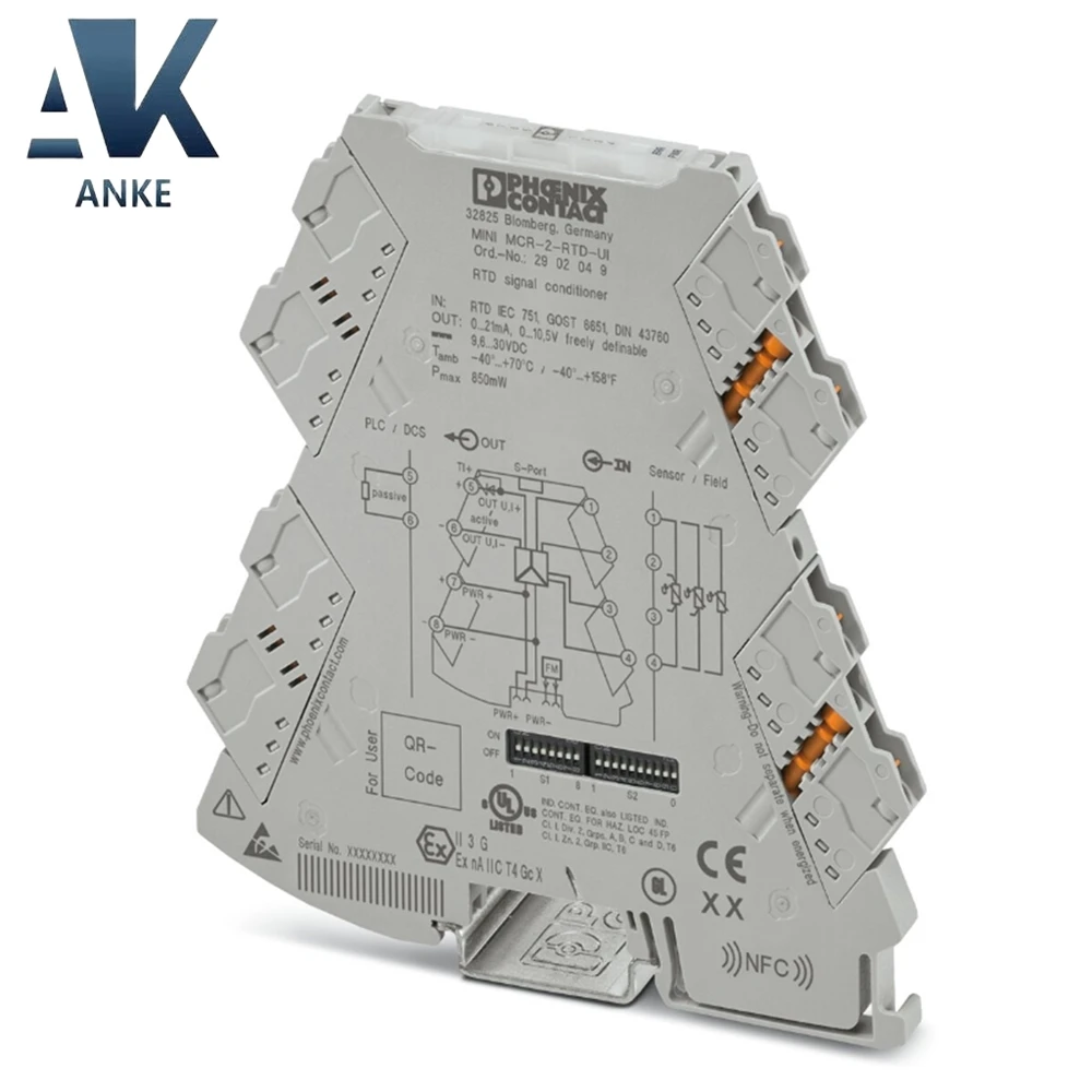 MINI MCR-2-RTD-UI - Resistance thermometer measuring transducer 2902049