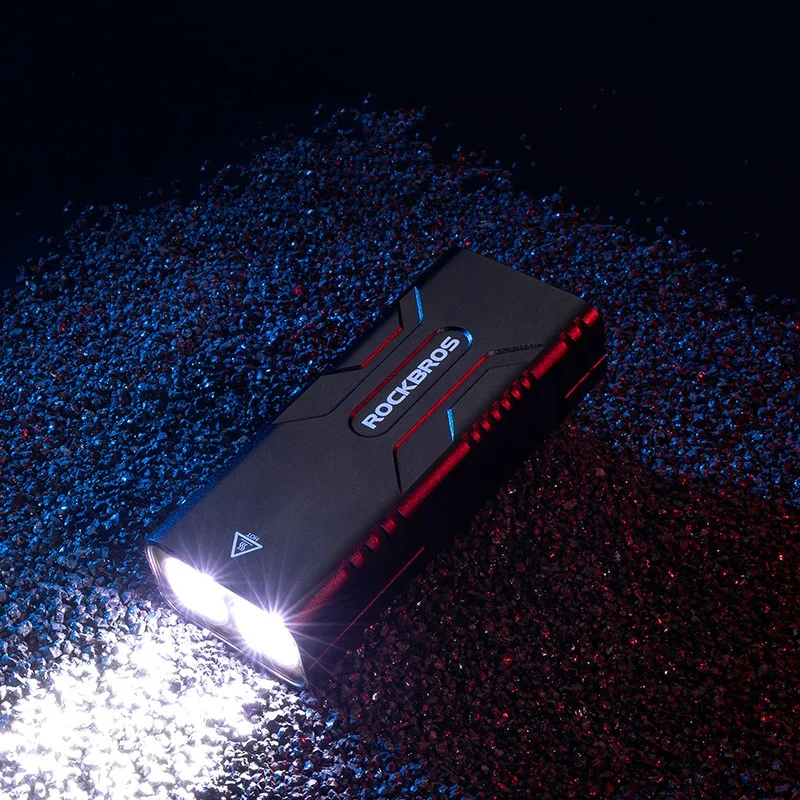 Велосипедные фонари ROCKBROS по красивой цене фонарик для ночной езды USB-зарядка оборудование на горном велосипеде