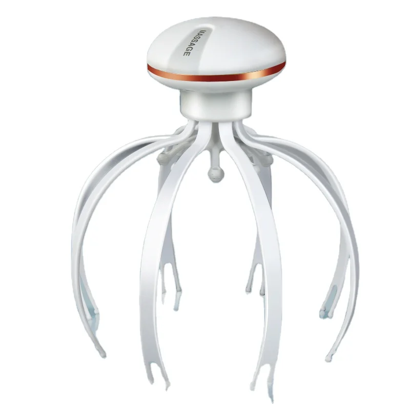OEM Electric usb rechargeable automatic head massager scalp stress relax Head Scalp Massager