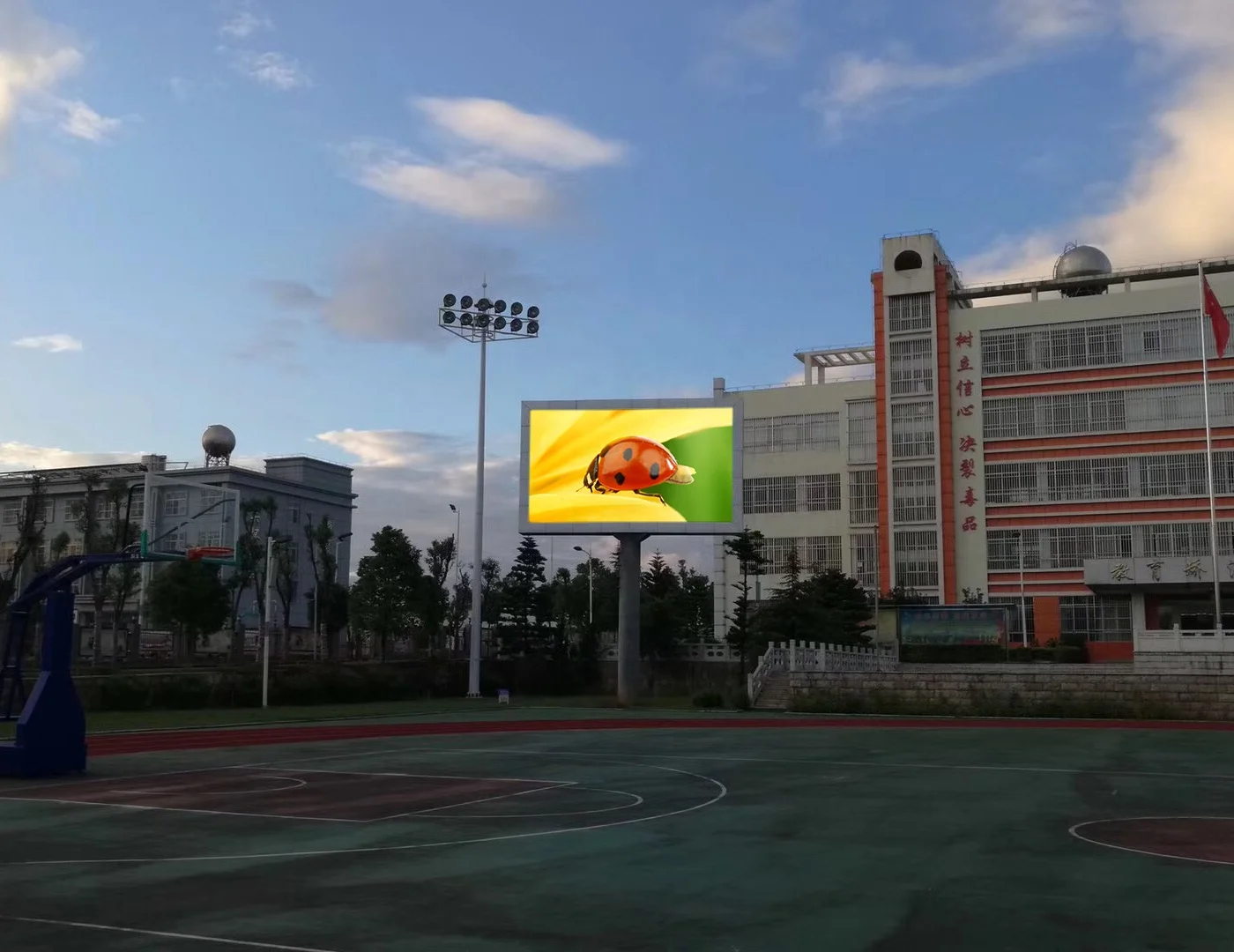 Jumbotron светодиодный видео экран для баскетбола WIFI управление P8 светодиодный цифровой рекламный щит настенный