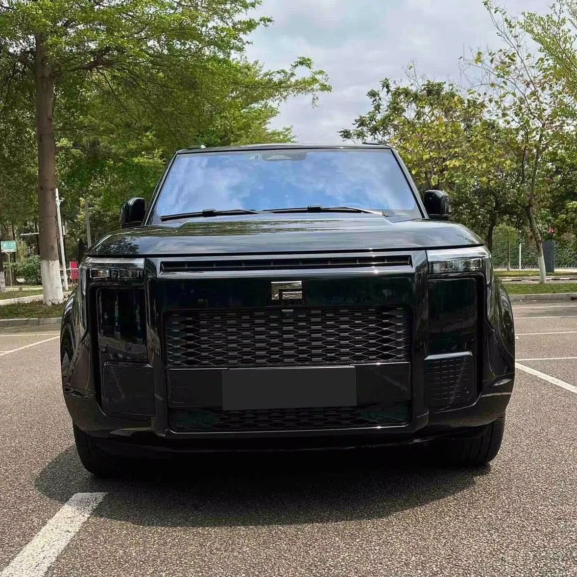 Dubai 2024 2025 ROX 01 большой роскошный внедорожник Polestone двухмоторный гибридный автомобиль Jishi новый цена акции автомобиля rox