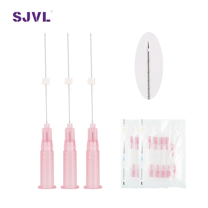 29G 50mm Sharp Absorbable Screw PCL Thread Lift Wrinkles Removal
