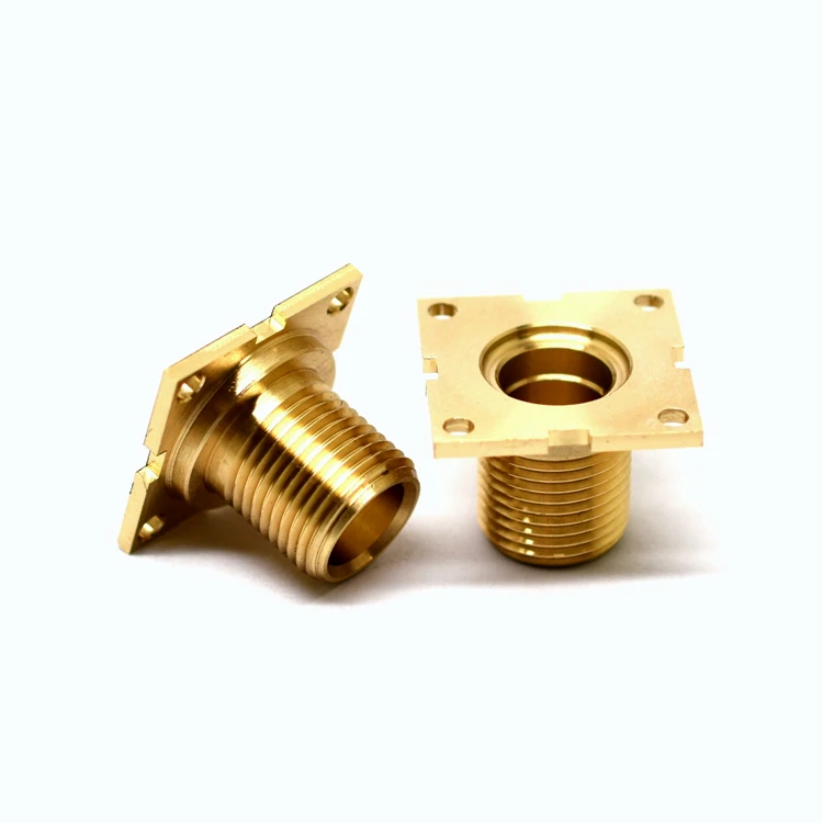 Jiyan Factory Customized Copper Brass Bronze Machining Metal Precision Drawing CNC Prototype Parts
