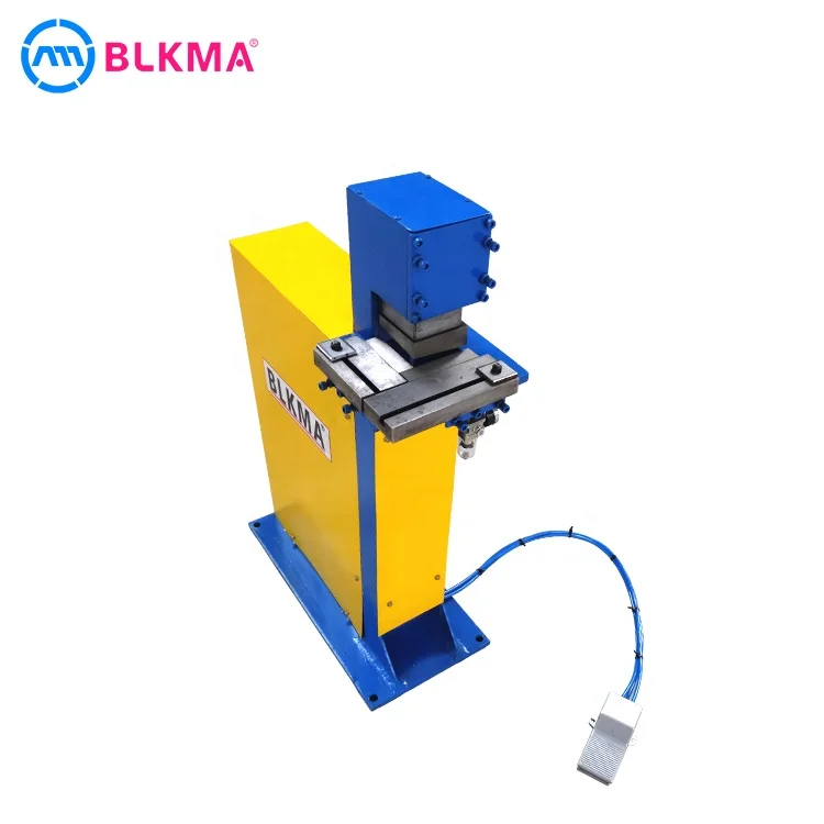 HVAC Air Pneumatic Corner Shearing Notcher Machine for Sale/Metal Sheet Cutting