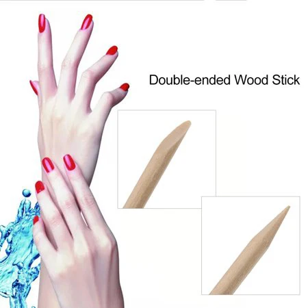 O.R.I brand 100pcs/pack nail art manicure pedicure tool orange wooden stick cuticle pusher