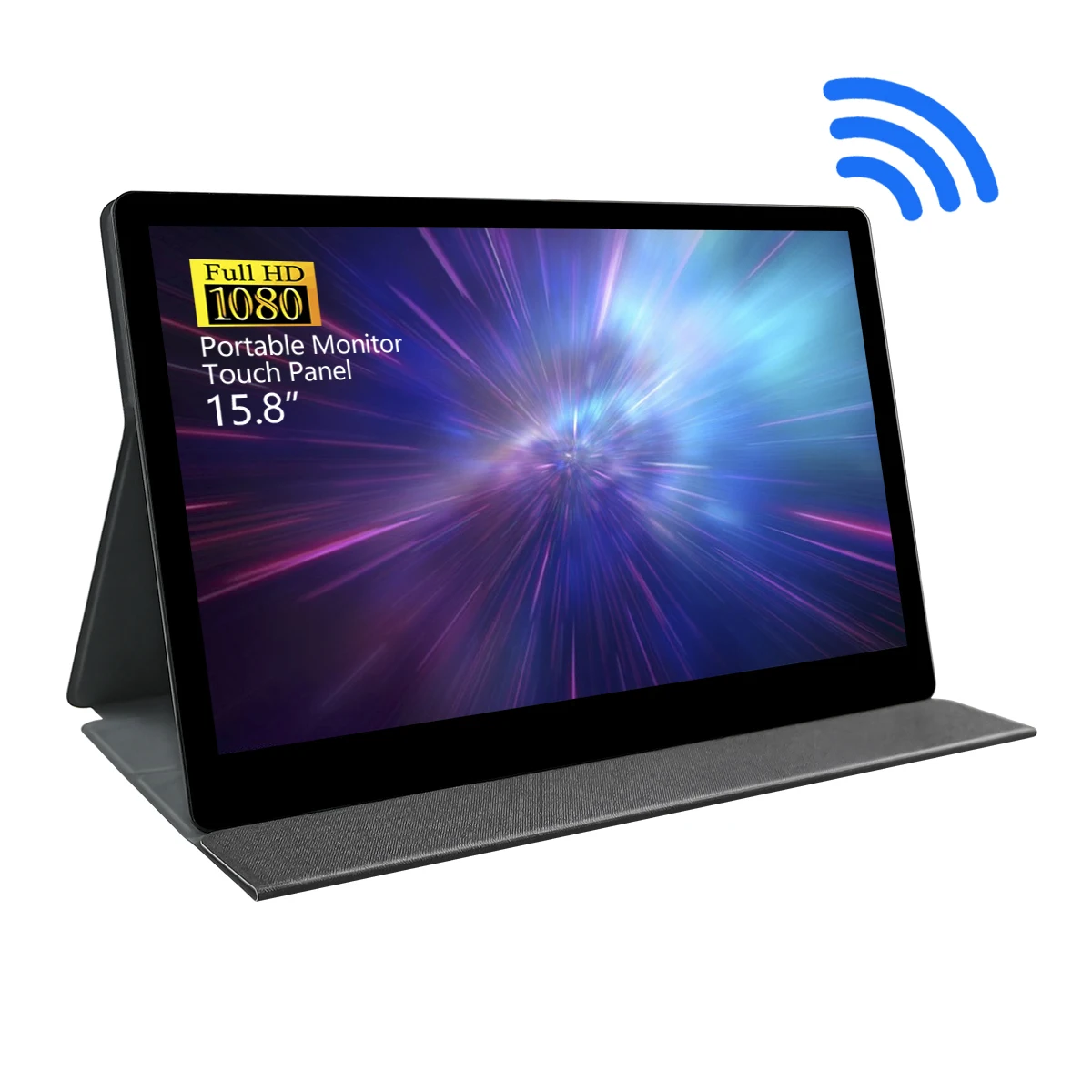 2022 NEW Wifi Wireless 1080P IPS Built-in 10000 mAh Battery 15.6 inch USB C portable monitor for android