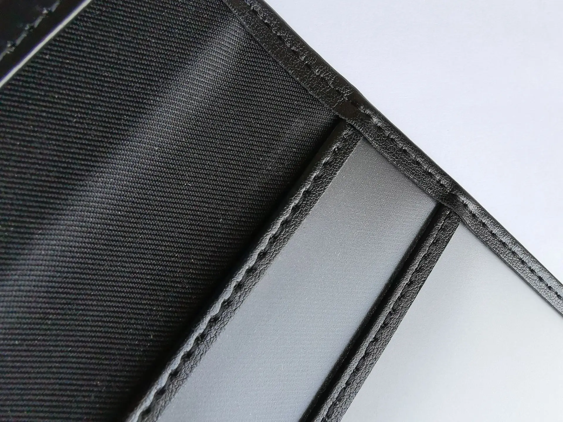 Minimalist Slim Insurance Documents Holder Travel Document Credit Card Holder Leather Car Document Holder