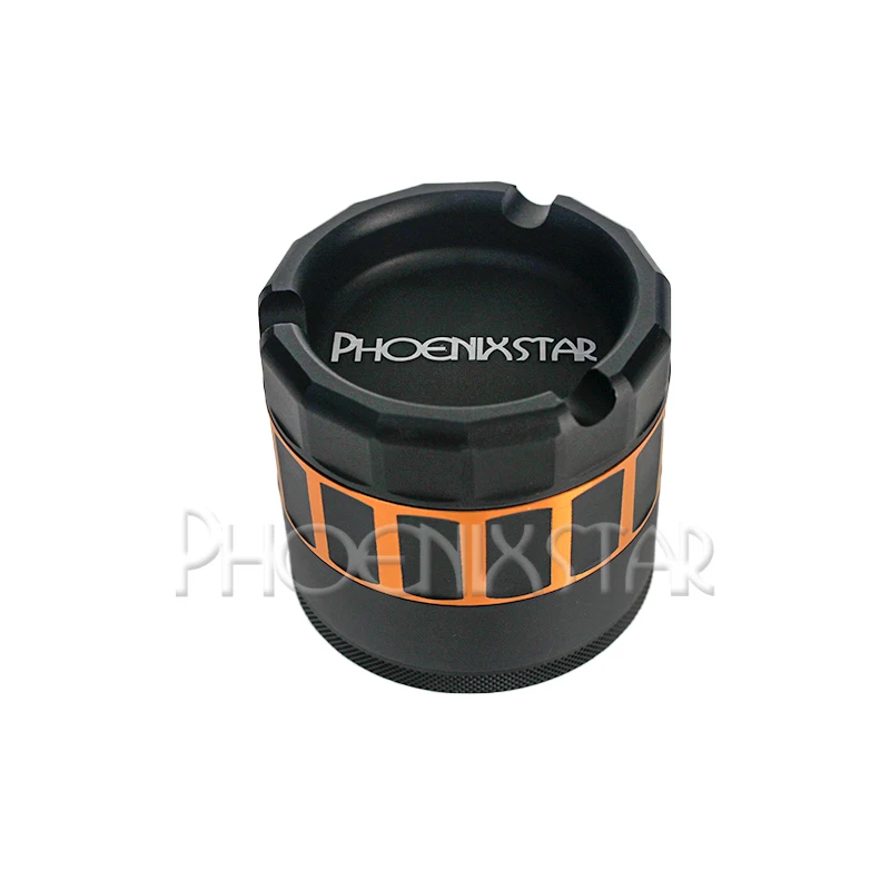 Factory Wholesale 4 parts Smoking Dry Herb Grinder Custom Logo Mix colors Tobacco Grinder Aluminum Alloy Portable Grinder