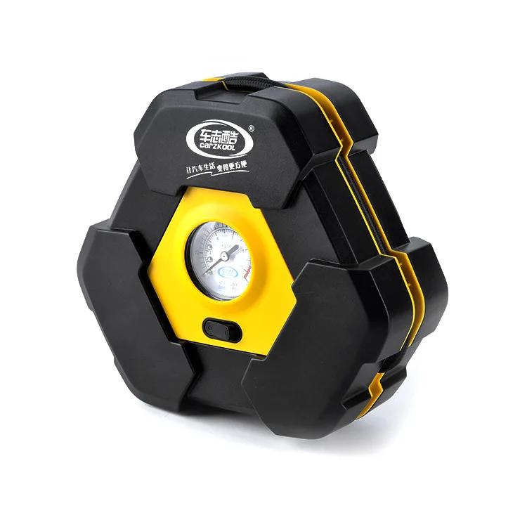 Double cylinder 12v Portable Automobile Multifunctional Lighted Portable Car Wheel Air Pump Car Tire Air Pump Air Car