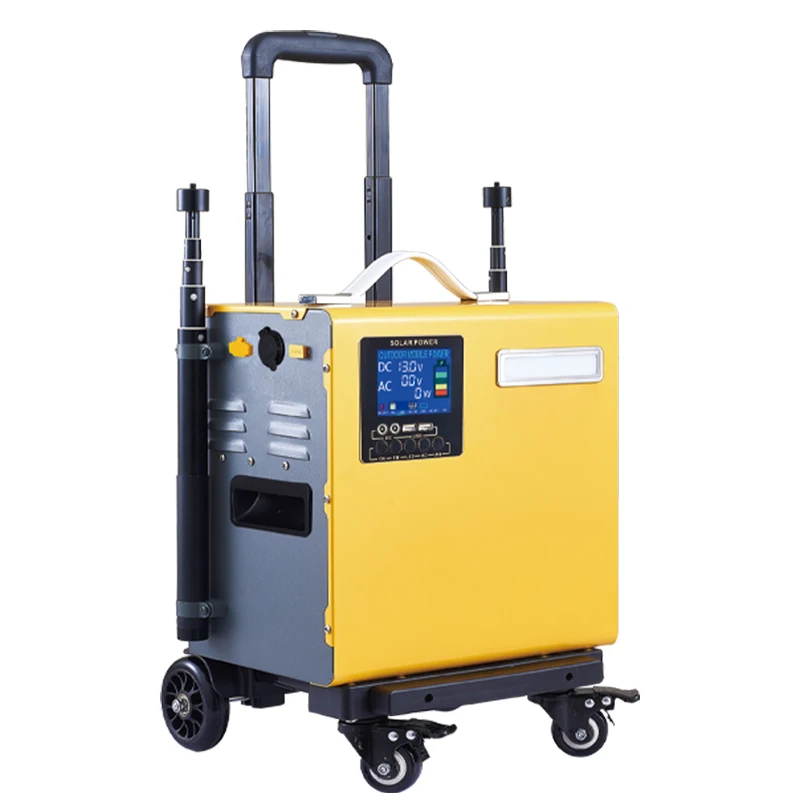 Аккумуляторные элементы lifepo4 увеличенной емкости батареи BH-3000w генератора солнечной энергии 5000WH источник питания для наружного и аварийного дома