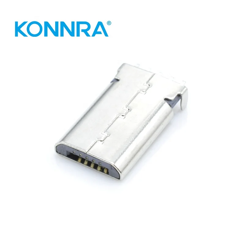 Micro USB тип A Штекерный разъем PCB монтажные DIP