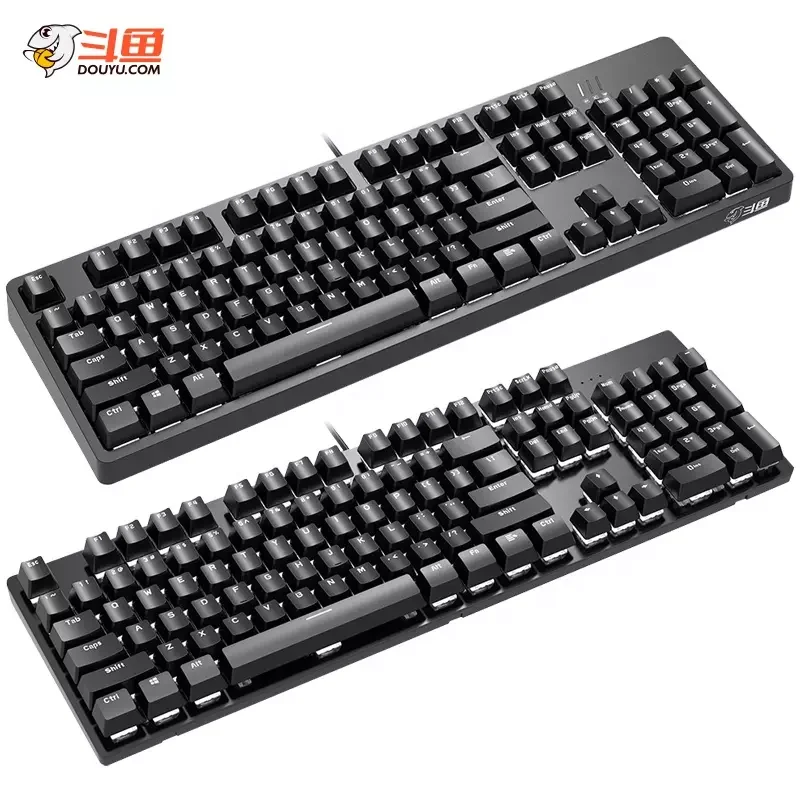 AJAZZ DKM150 Hot Sale 104keys Metal Removable cover Backlit Mechanical Gaming Keyboard For Professional PUBG Gamer