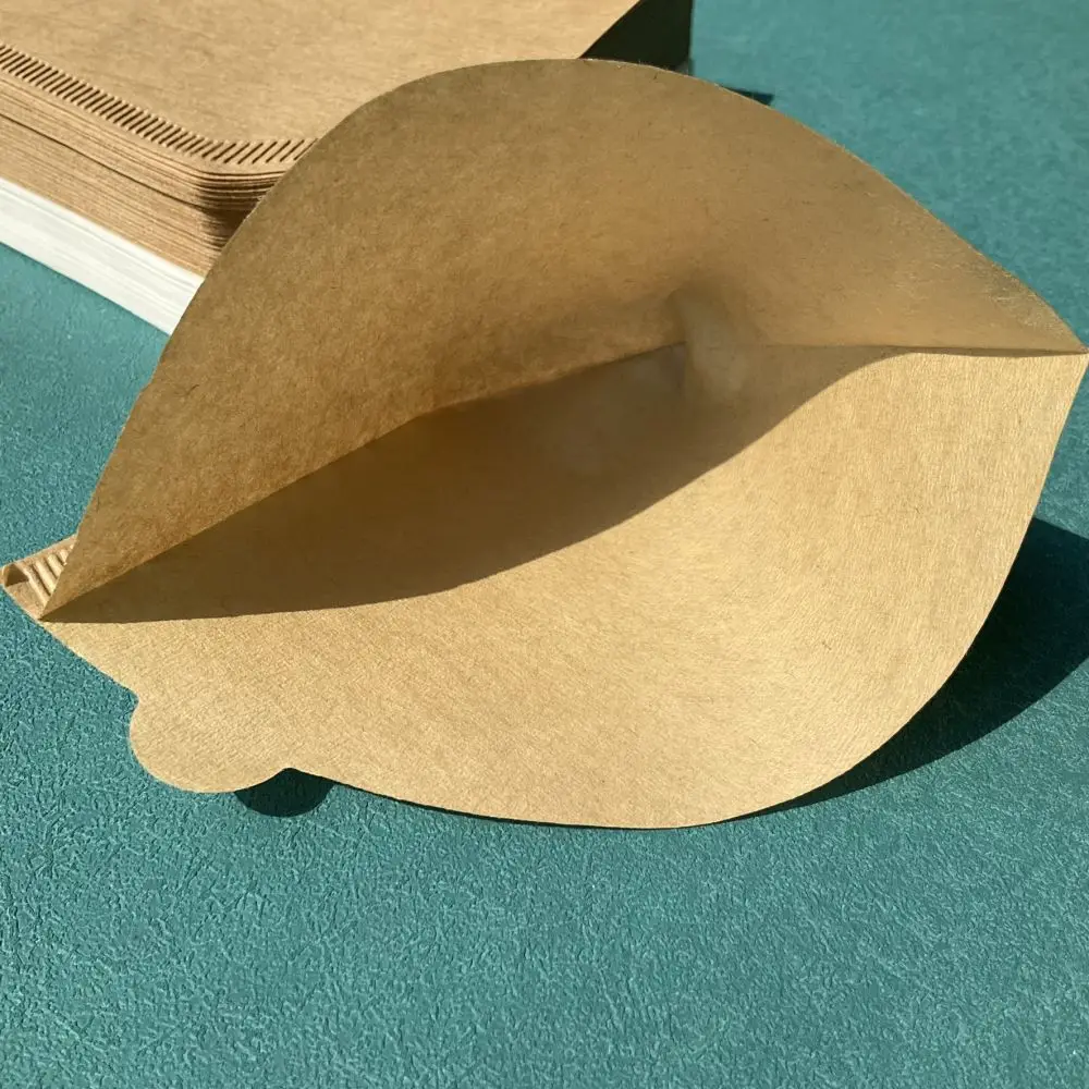 Hand Brewed Flat Cone Size 102 Coffee Paper Filter For Coffee Brewer