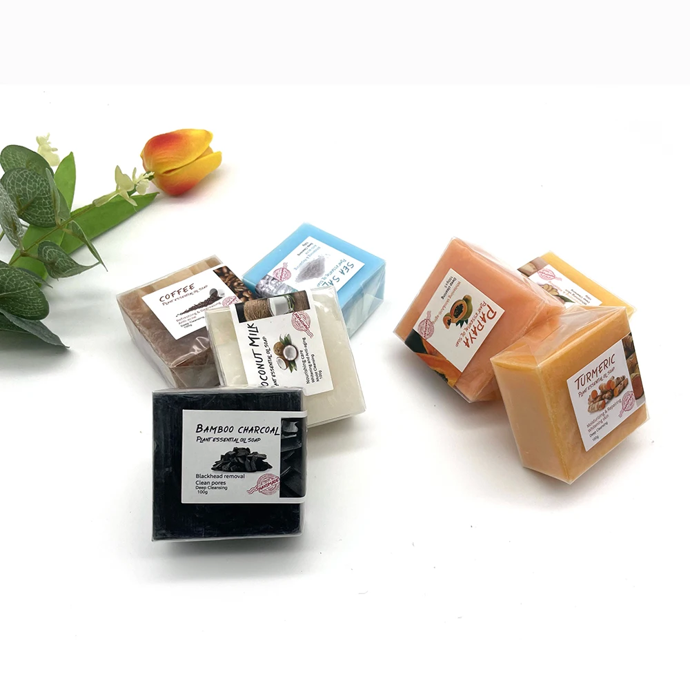 Muran Handmade Black Seed Plant Extract Herbal  Soap 100% Natural Black Seed Body Skin Soothing Cleaning Bath Soap Hand Washing