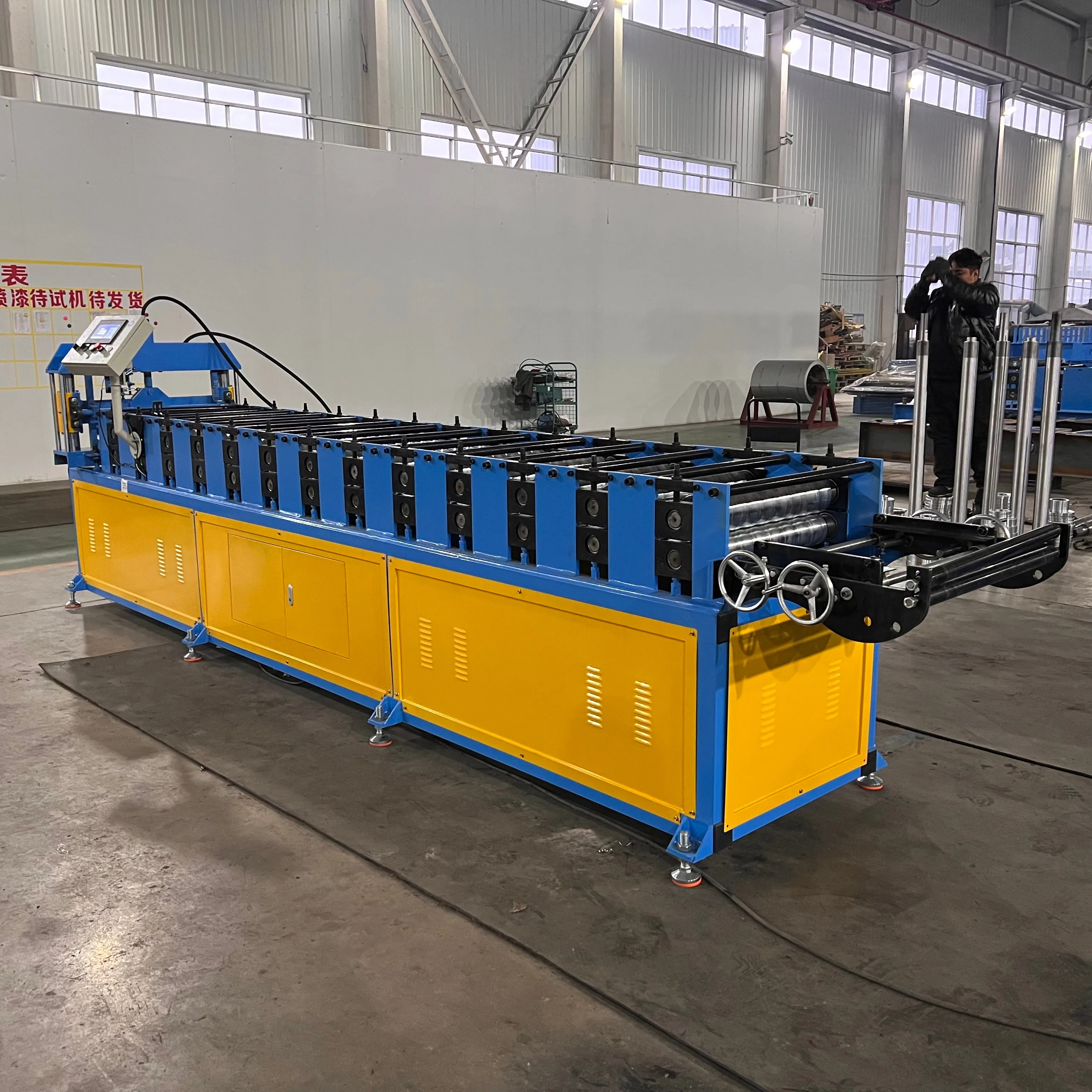 Full Automatic Roll Forming Single Layer Roofing Sheet Making Machine Metal Sheet Roof Roll Forming Machine