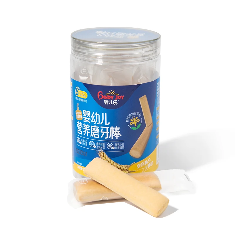 Baby Teething Biscuit Baby Exclusive Cookies Various Flavors Mini Stick Biscuits Cute For Kids