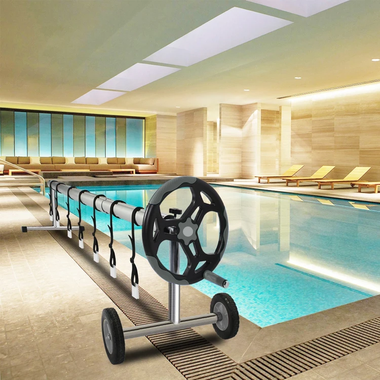 BN Factory Price Stainless Steel high quality pool reel Swimming pool solar Cover Roller pool cover reel