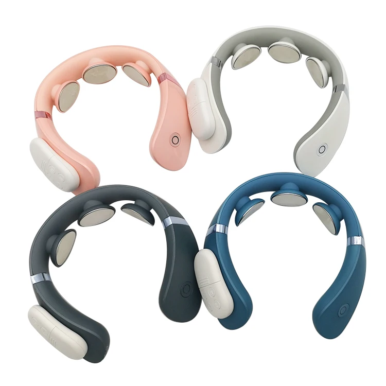 Cervical Spine Massager Portable Mini Electric Ems Electric Neck Massager Neck Pain Vertebra Cervical Massager