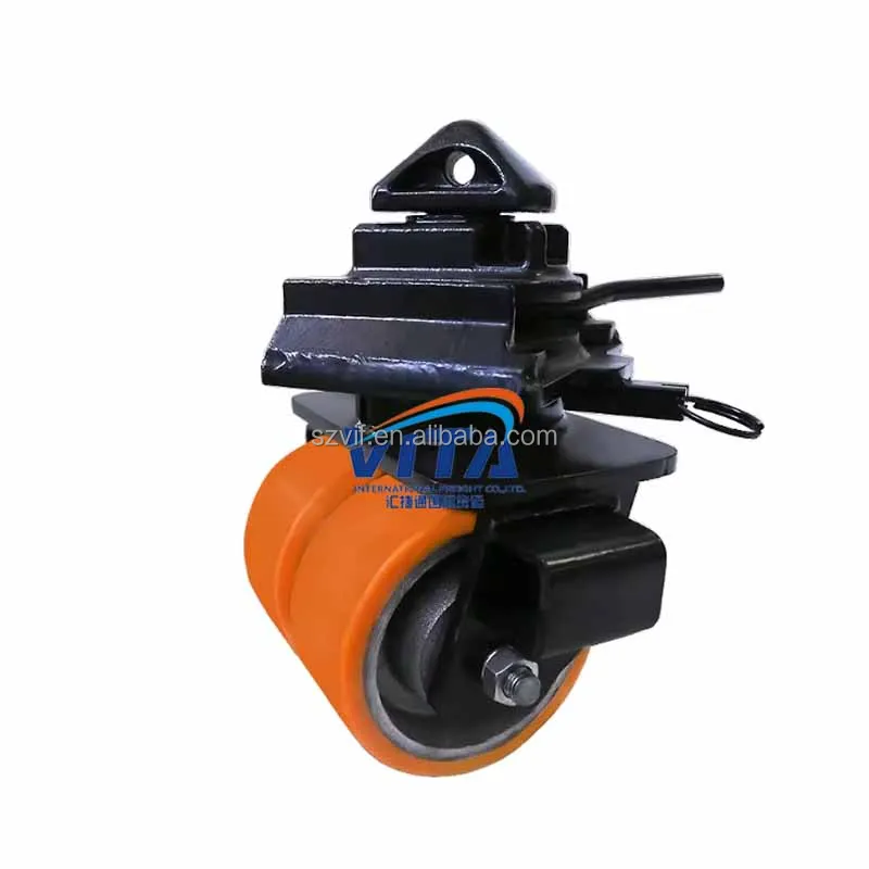 Shipping Container Caster Wheels With Single Wheel Super Heavy Duty Caster Iso Shipping Container Casters Wheels