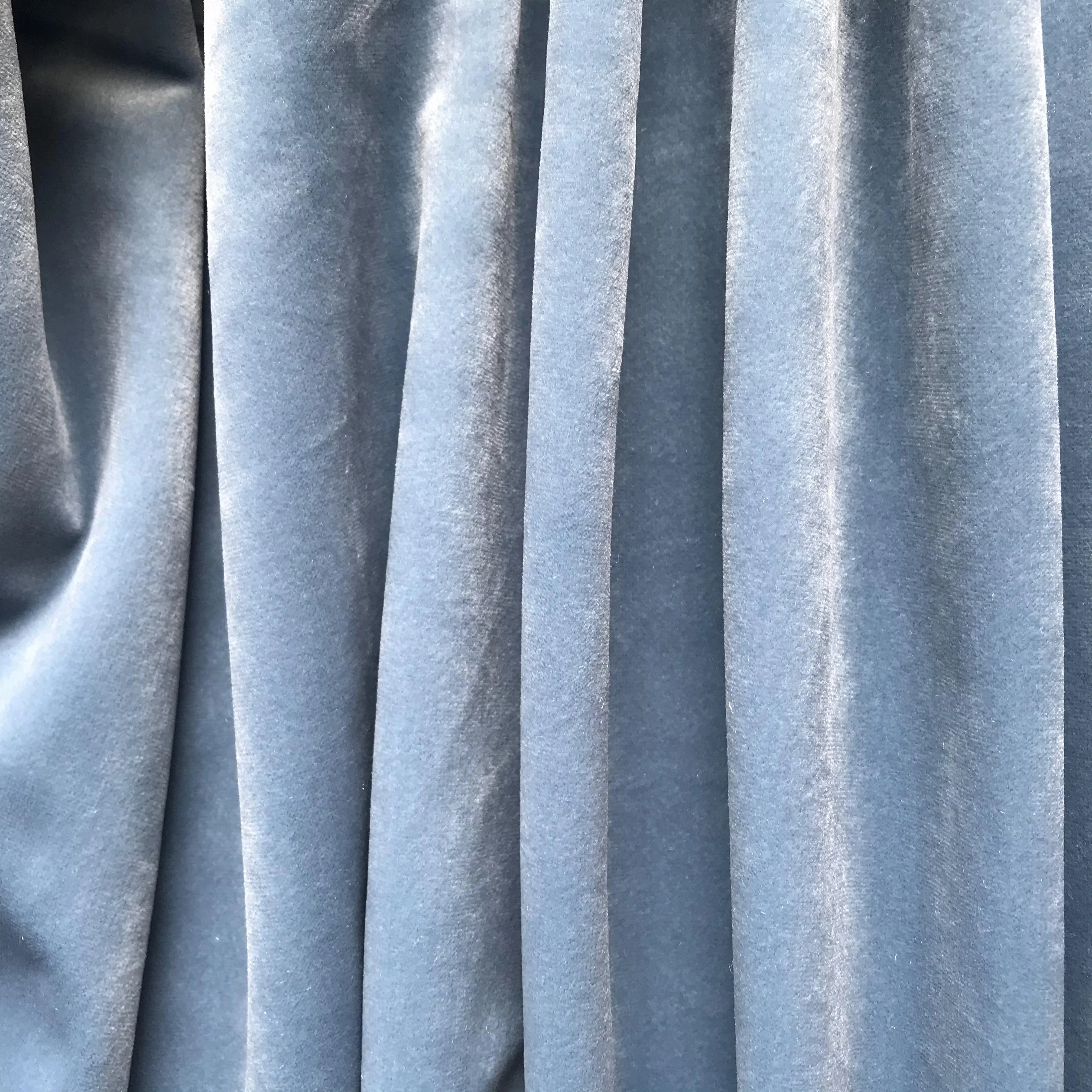 100% polyester high quality gloss soft velvet sofa curtain interior decoration fabric wholesale