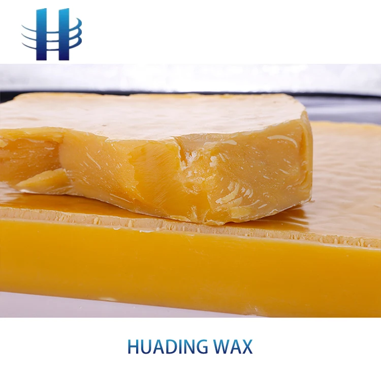 Beeswax Supplier Yellow Beeswax block For wax therapy