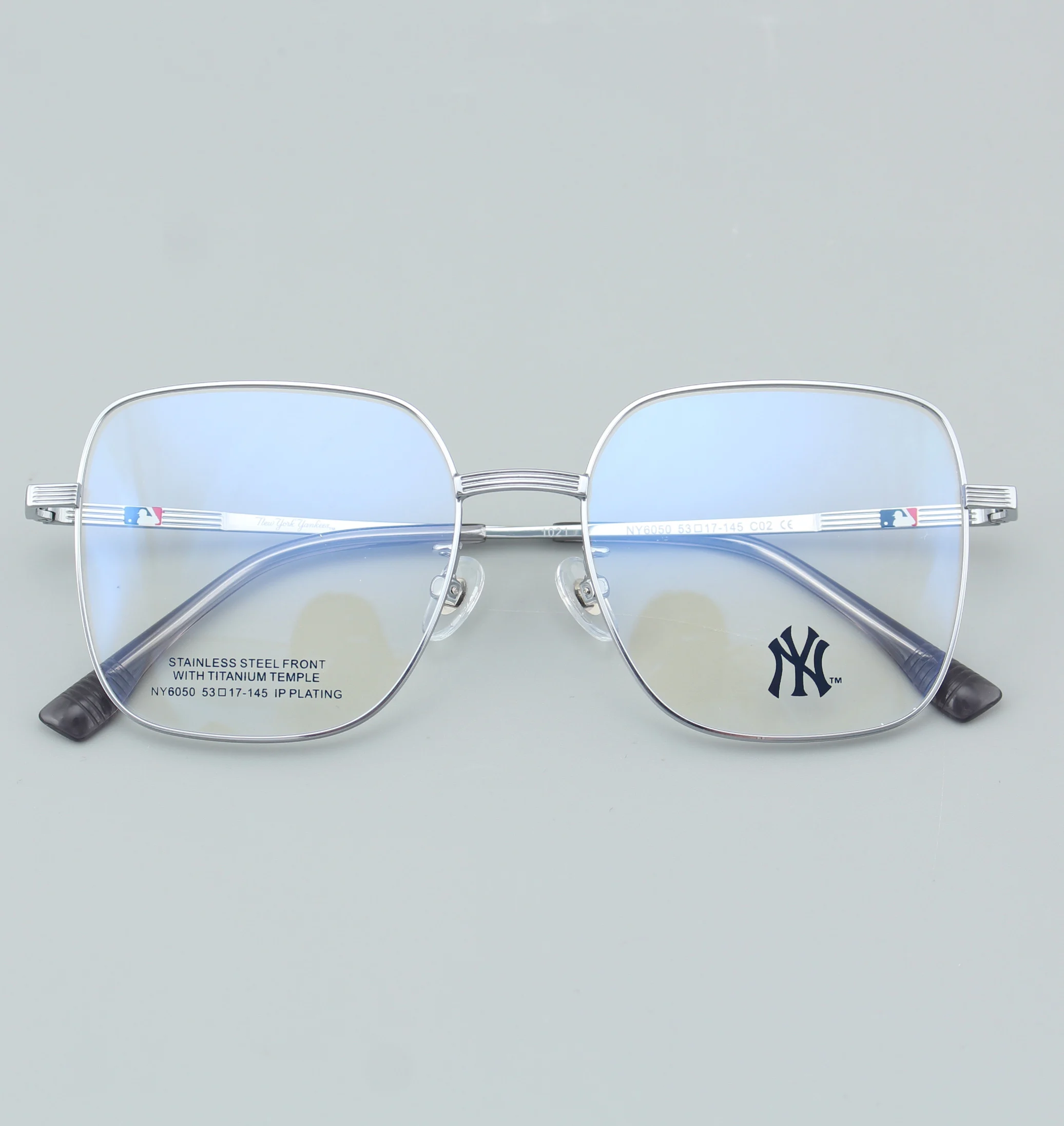 High Quality Transparent Square Titanium Eyewear Customizable Optical Glasses Frames Clear Rectangle Eyeglasses For Men Women