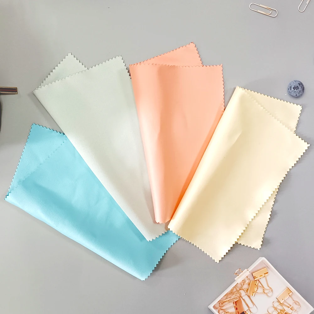 Fashion Glasses Cleaning Cloth Custom Logo Microfiber Eye Glasses Cleaning Cloth High Quality Glasses Cleaning Cloth