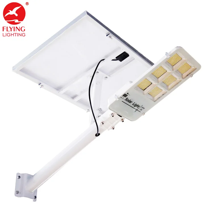 Remote control motion sensor separate LED solar street light with inbuilt battery