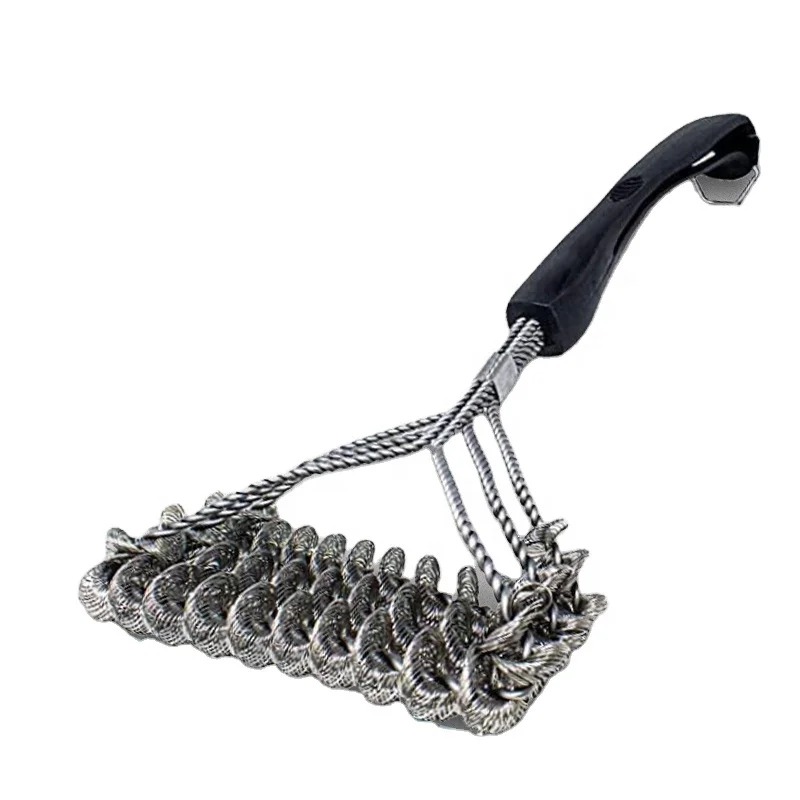 OEM Factory Bbq Grill Tools Stainless Steel Brush Accessories Wholesale Barbecue Cleaning Brush