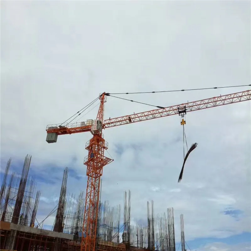 china tower crane 3 ton tower crane TC5610  hammerhead popular  electric  hotsale  tower crane