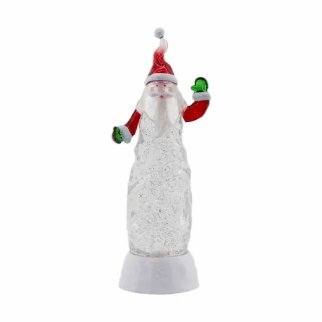 Wholesale Indoor Christmas Battery Acrylic Snowman Lantern with USB & Music Festive Party Decorations