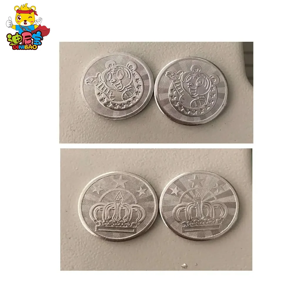 Дизайн под заказ металлический жетон для аркадной игры игровой