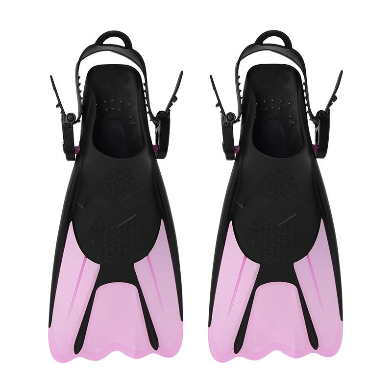 Cheapest price diving fins customizable antiskid comfortable full foot warp swimming fins