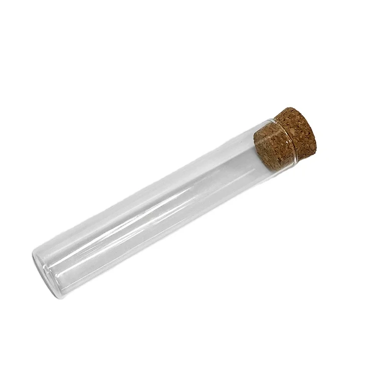 High quality glass test tube with cork in different sizes test tube with cork