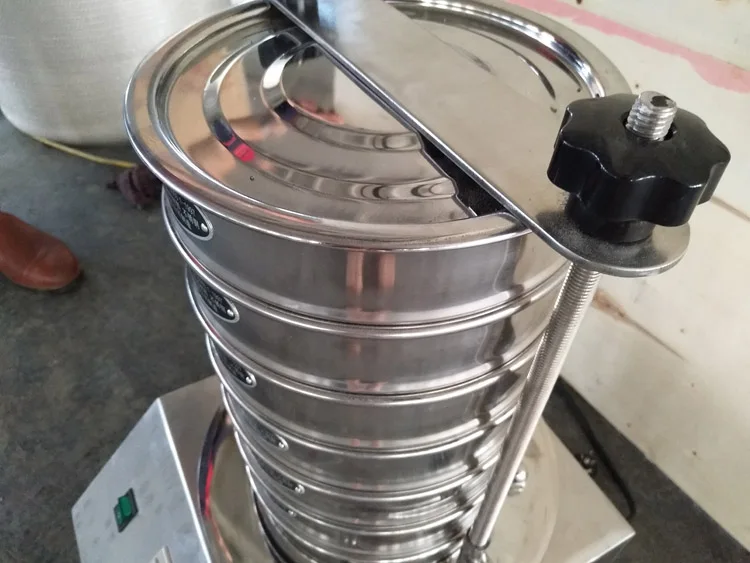 Laboratory standard test sieve machine vibrating screen measurement material proportion