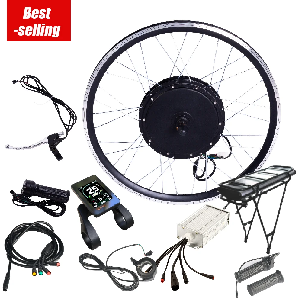 2000W Powerful E-Bike Motor Electric Bicycle Kit BLDC Motors Electric Bike Conversion Kits