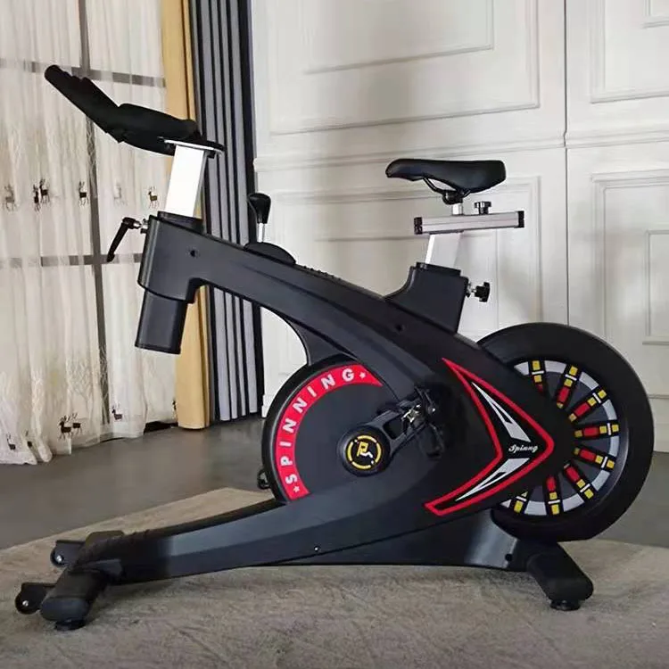 
Home Gym Cardio Exercise Bike Belt Drive Indoor Cycling Bike Adjustable Stationary Bicycle Bike with IPad Mount 