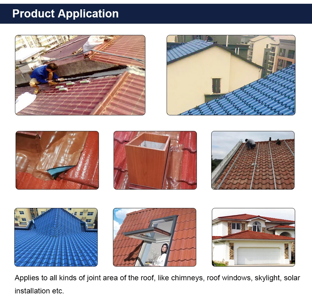 Brand New Durable Super Strong Fiber Waterproof Butyl Leak Repair Bus Roof Leakage Seal Tape Fix With High Quality