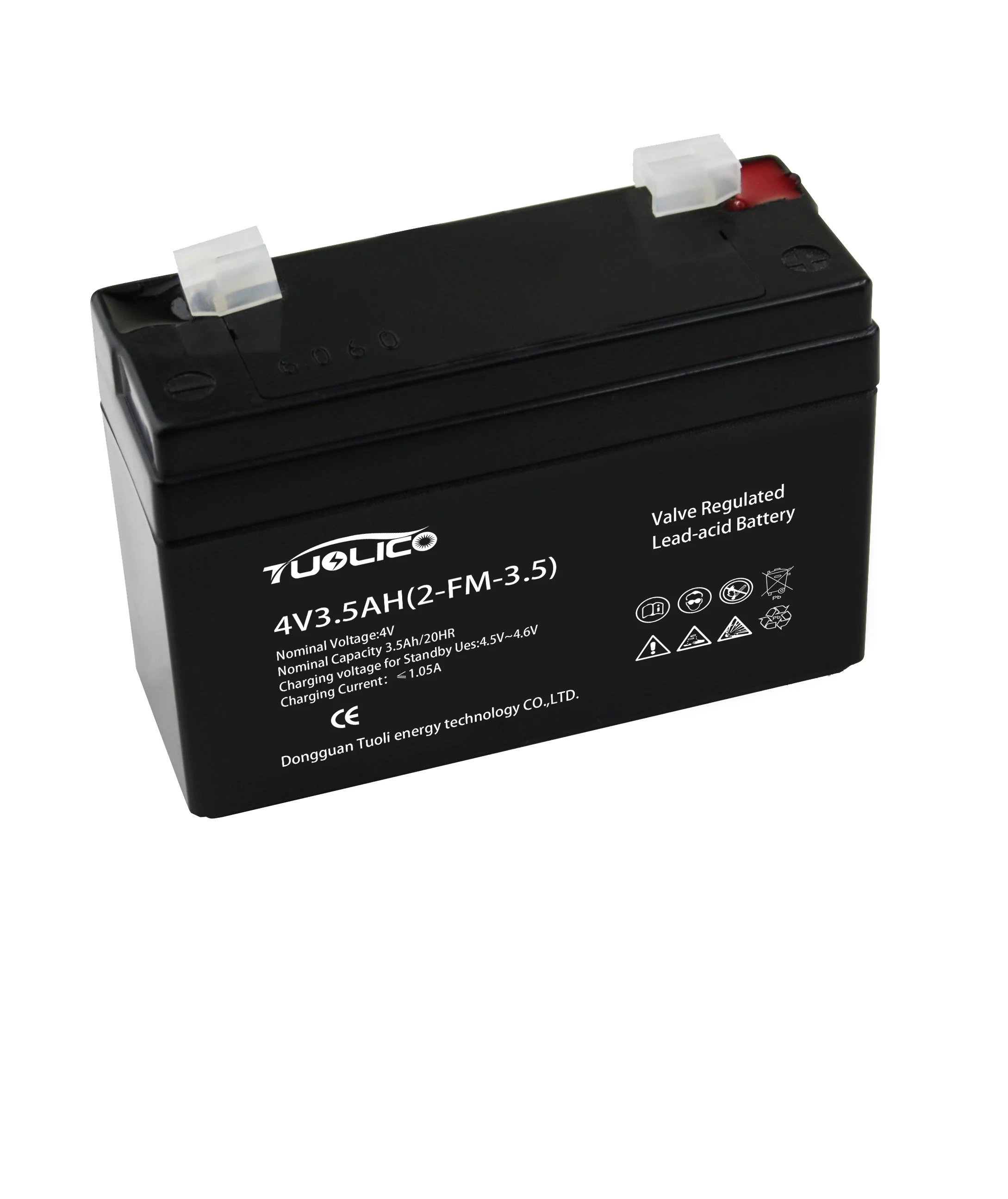 4v3.5ah 20hr valve regulated lead acid battery 4v battery