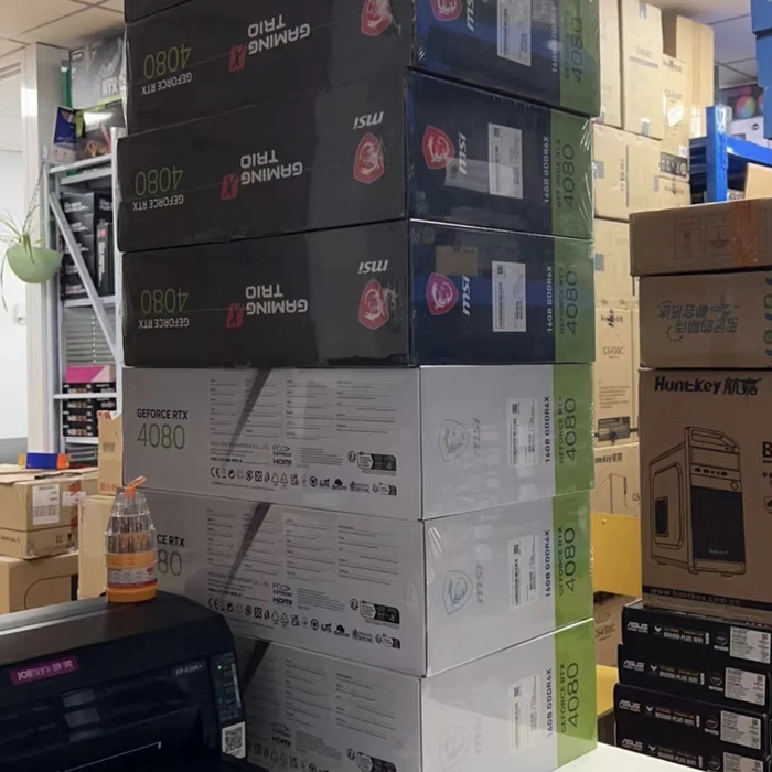 Игровая Видеокарта MSI NVIDIA GeForce RTX 4080 16 ГБ поддержка памяти GDDR6X Intel Core 13900KS 13900K 13900KF