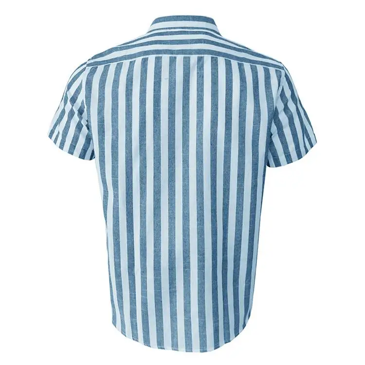 street wear blank button up shirts summer plaid shirt men casual shirts for men