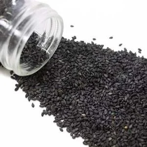 factory price new pattern  supermarket supply  100g bottle pack white/black sesame seeds unhulled sesame seeds