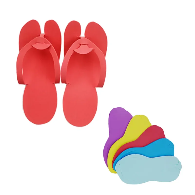 Manufacturer low price wholesale spa and hotel 2mm 5mm EVA portable disposable slippers