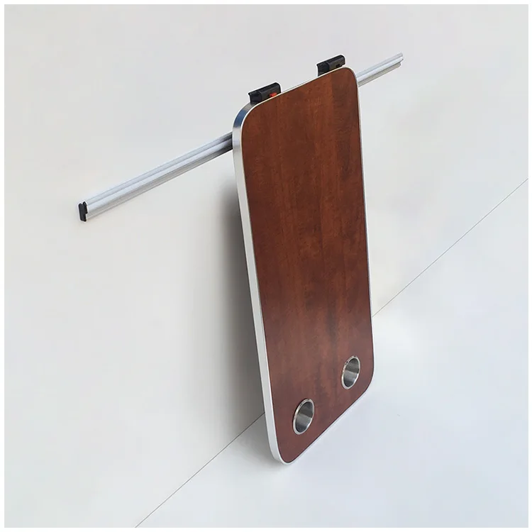 AutoLiuma Auto Interior Accessories Wall-mounted Folding Table Wooden Foldable Table for RV Camper Van Caravan Interior