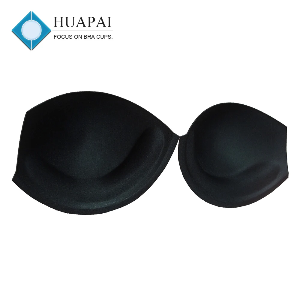 China factory anti yellow garment accessory swimwear push up molded foam bra cup