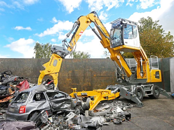 6-50t Excavator Attachment Hydraulic Shears Scrap Metal Hydraulic Demolition Shear
