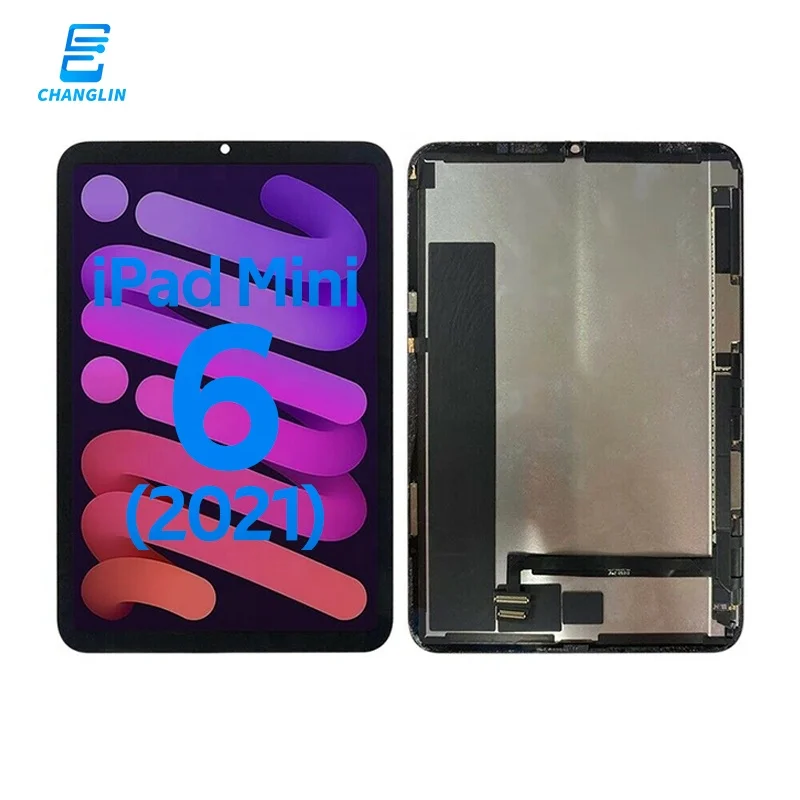 Professional manufacturer lcd with frame for ipad ecran mostrar mini 6 2021 original