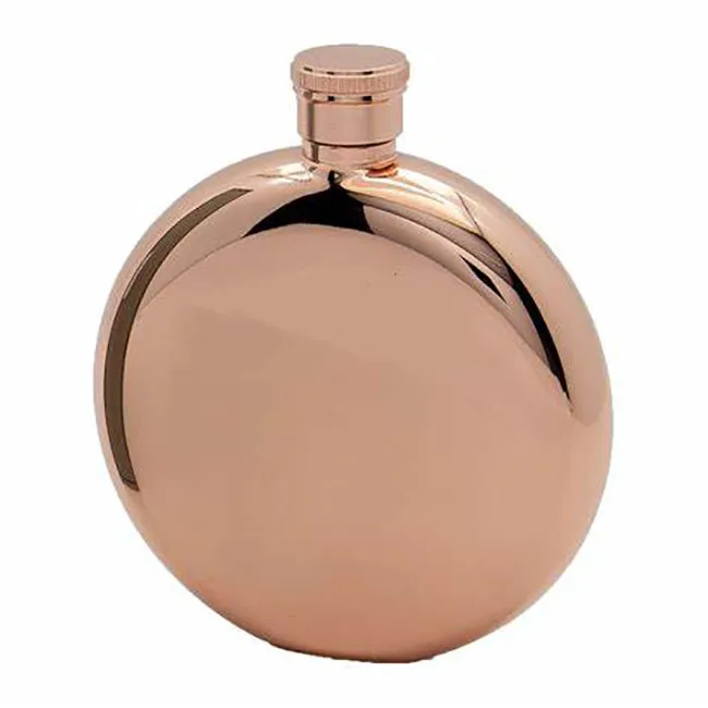 Wholesale China Manufacturer Custom Design Round Wine Liquor Hip Flask